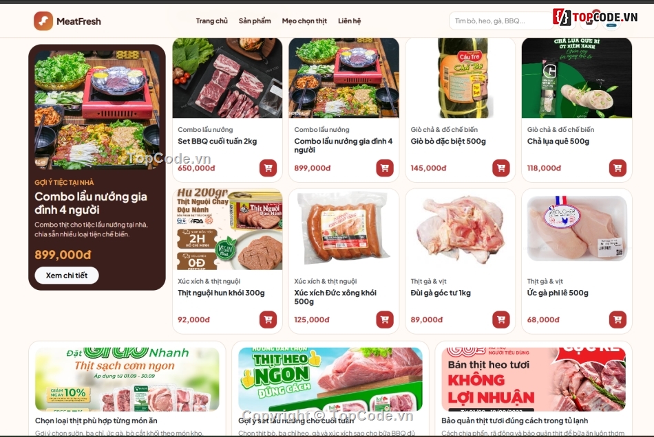 web,web sản phẩm,web bán sản phẩm